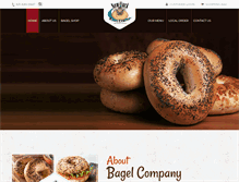 Tablet Screenshot of nyauthenticbagels.com